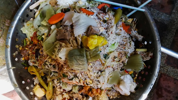 El desperdicio alimentario